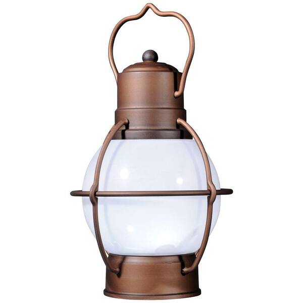 Newport Coastal Rustico Outdoor Copper LED Hanging Lantern