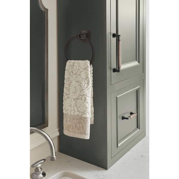 Stature 7-9/16 in. (192 mm) L Towel Ring in Oil Rubbed Bronze