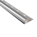 Novocanto Mirror Bright 3/8 in. x 98-1/2 in. Aluminum Tile Edging Trim