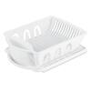 Sterilite 06218006 Sink Dish Rack Drainer, White