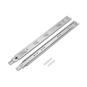 20 in. (500 mm) Stainless Steel Full Extension Side Mount Ball Bearing Drawer Slides, 1-Pair (2-Pieces)