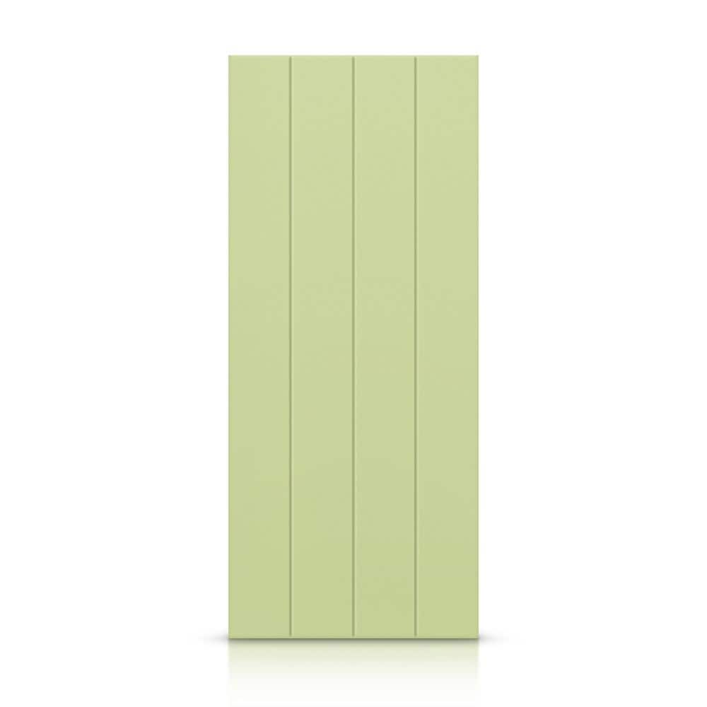 42 in. x 84 in. Hollow Core Sage Green Painted Composite MDF Interior Door Slab price history on PriceWatchPro