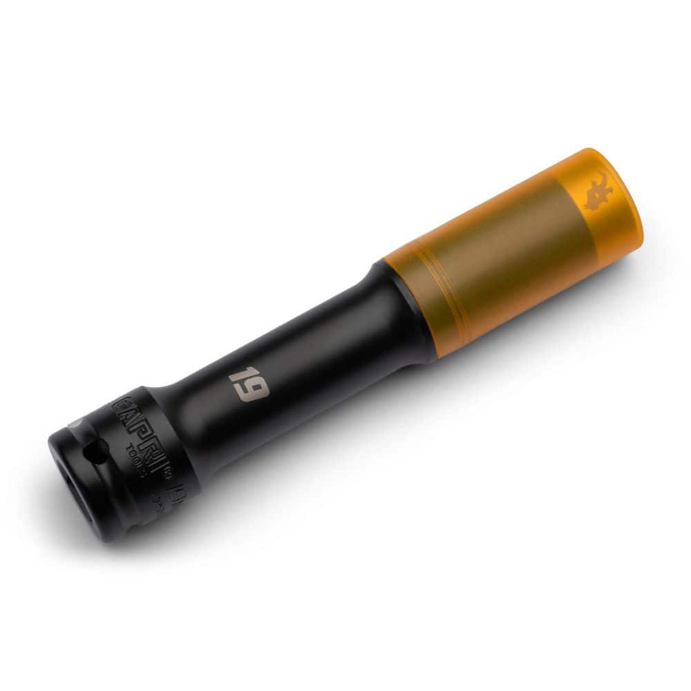 1/2 in. Drive 19 mm Extended Wheel Lug Nut Socket Set with Non-marring Protective Sleeve price history on PriceWatchPro