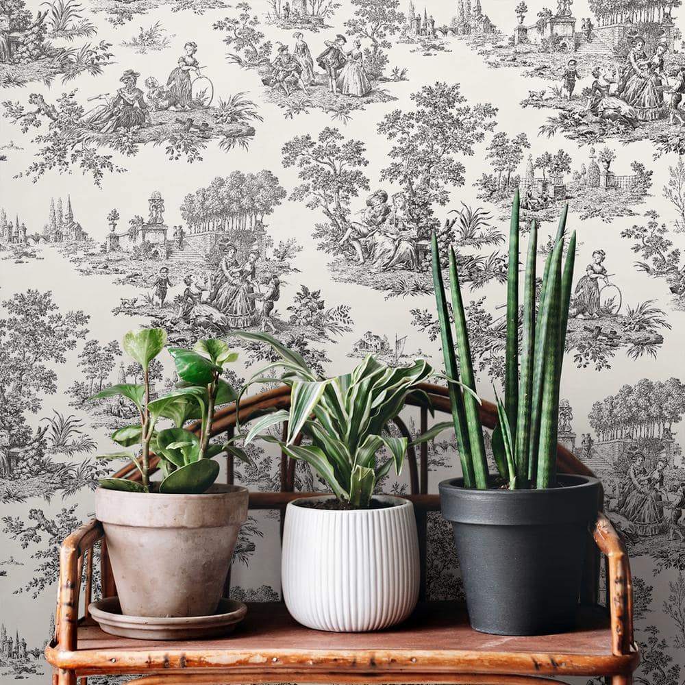 Inkwell French Countryside Peel and Stick Vinyl Wallpaper