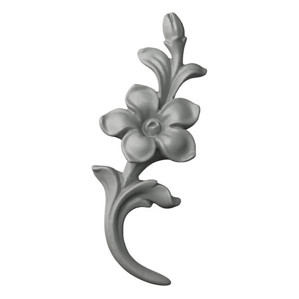 Ekena Millwork 0.88 in. x 2.375 in. x 5.75 in. Polyurethane Applique and Onlay Moulding