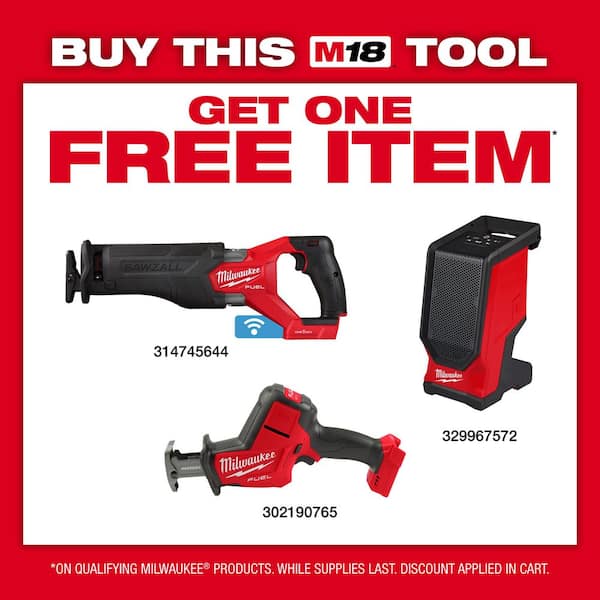 M18 18-Volt Lithium-Ion Brushless Cordless FORCE LOGIC Press Tool Kit with 1/2 in. - 2 in. Jaws Kit (6-Jaws Included)