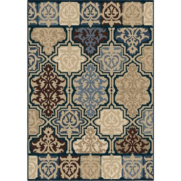 Orian Rugs Artessa Multi 5 ft. x 8 ft. Indoor/Outdoor Area Rug