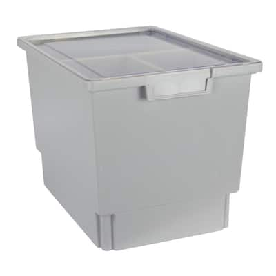 Orange Small Plastic Storage Bin 6 Pack - TCR2088580