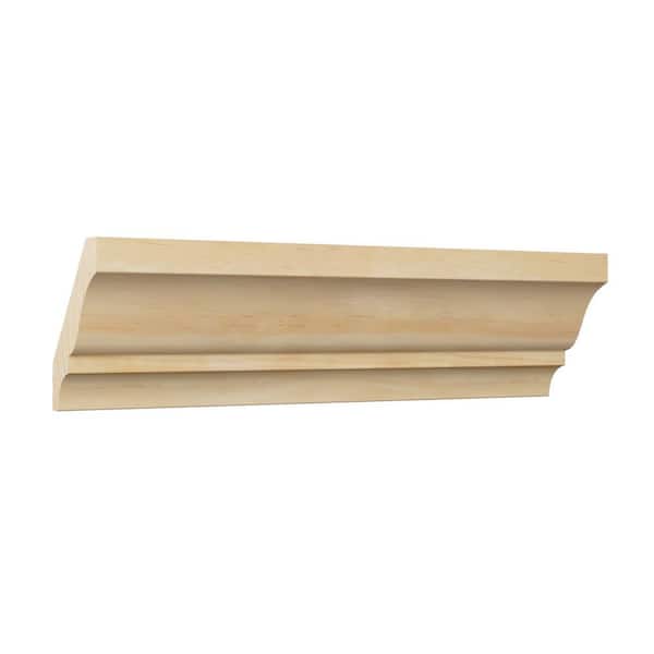 Ekena Millwork WM52 0.56 in. D x 2.75 in. W x 96 in. L Wood (Pine) Crown Moulding