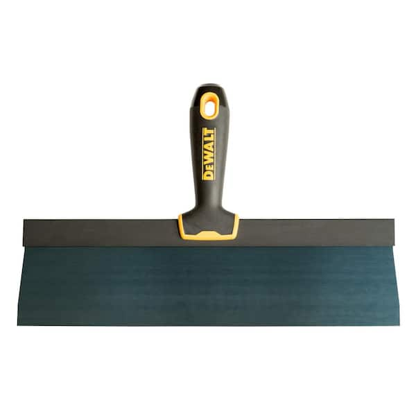 DEWALT 10 in. Blue Steel Hammer-End Taping Knife with Soft Grip Handle