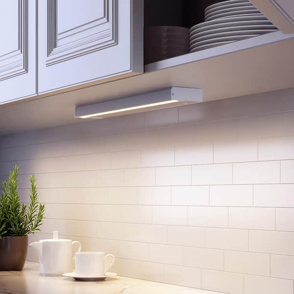 Direct Wire 18 in. LED White Under Cabinet Light 57003A-WH - The