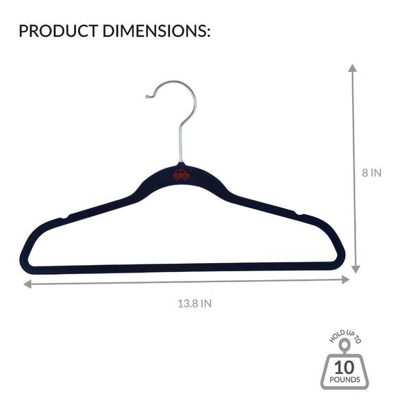 SIMPLIFY Navy Hangers 25-Pack 3224-NAVY - The Home Depot