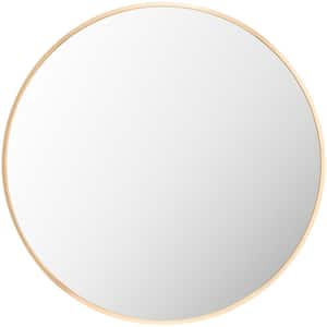 Aranya 22 in. x 22 in. Gold Framed Decorative Mirror