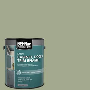 1 gal. #420F-4 Sagey Satin Enamel Interior Cabinet & Trim Paint