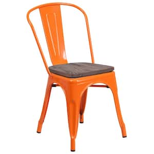 Orange Side Chair