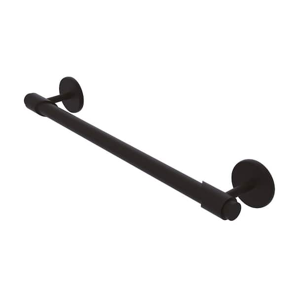 Allied Brass Tribecca Collection 30 in. Wall Mounted Single Towel Bar in Oil Rubbed Bronze