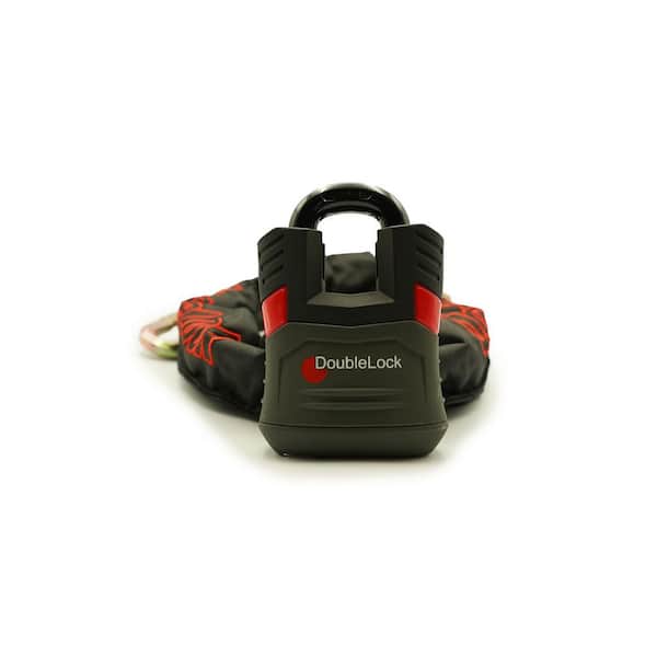 MAMMOTH Bundle, Ultra Duty Shielded Padlock with 3.5 ft. Hardened Steel Chain, 2-Piece Shackle, 8.8 lbs.