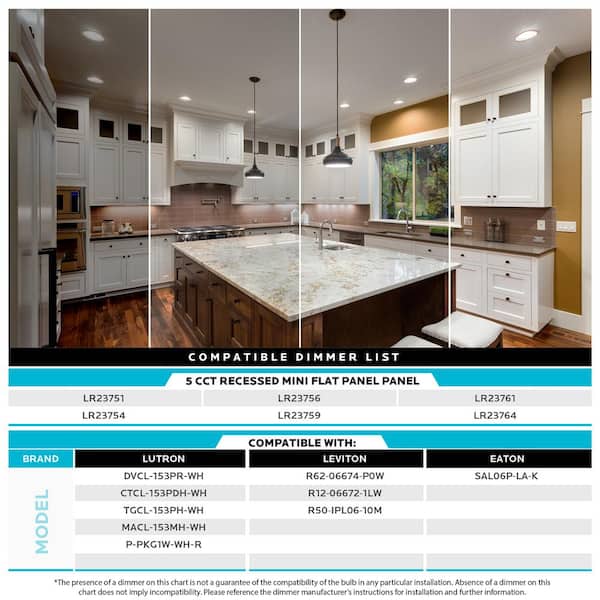 4-Pack 6 in. Ultra Thin Canless 12W 5 Color Options 1000 Lumens Remodel Integrated LED Recessed Light Kit J-Box Copper