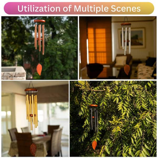 32.5 in. Memorial Wind Chimes for Outside, Sympathy Gift for Loss of Loved One