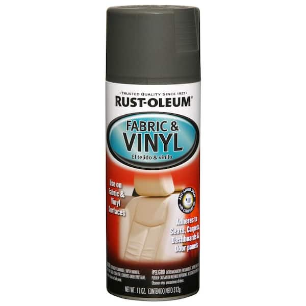 Rust-Oleum Automotive 11 oz. Charcoal Fabric & Vinyl Spray 249308 - The  Home Depot