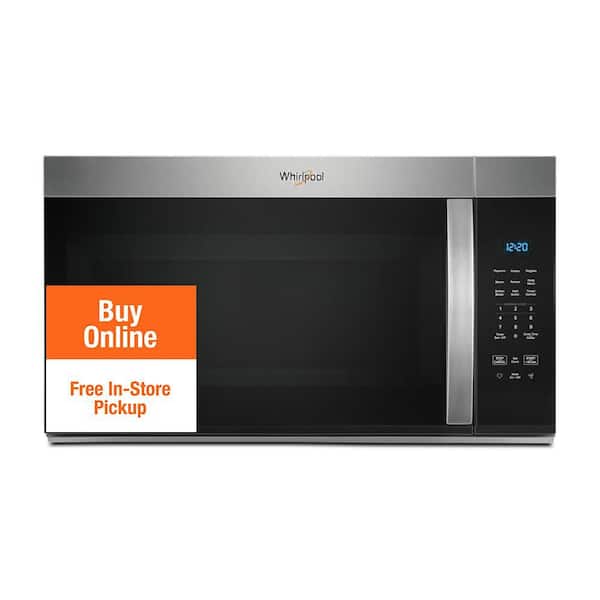 30 in. 1.7 cu. ft. Over-the-Range Microwave in Stainless Steel Finish with Express Cooking Buttons