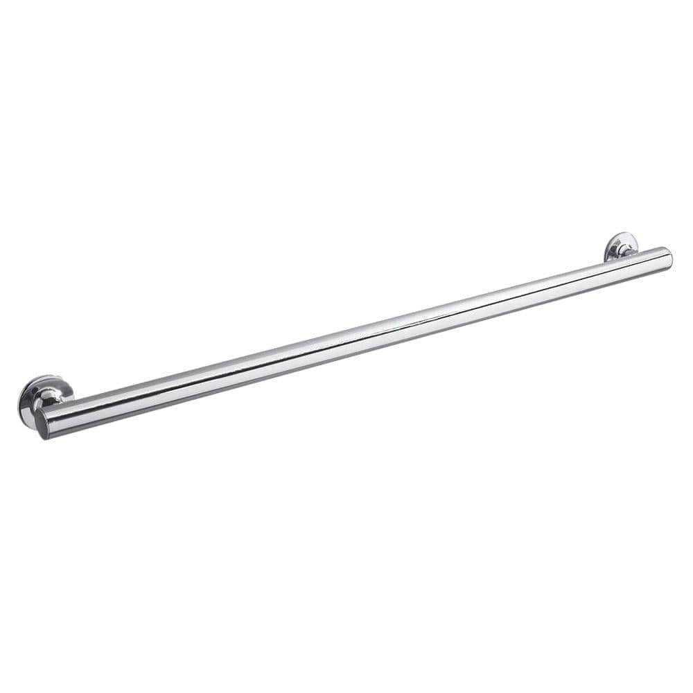 Polished Stainless Steel 18" Bathroom Grab Bar
