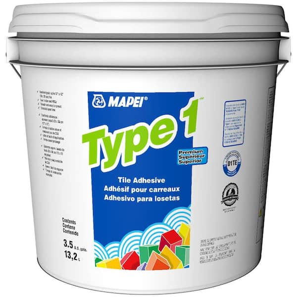 Mapei Type 1 3.5 Gal. Tile and Stone Floor Adhesive
