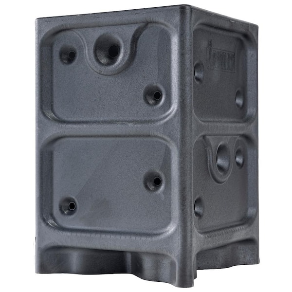 SADDAR Eco Bases for Fastening into Concrete or Desk Floor Excellent Type for Square Posts