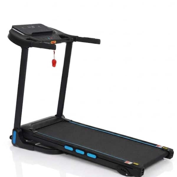 3.5HP Auto Foldable Treadmill with Incline, 10MPH, 350LBS, Heart Rate, USB & Bluetooth Speaker
