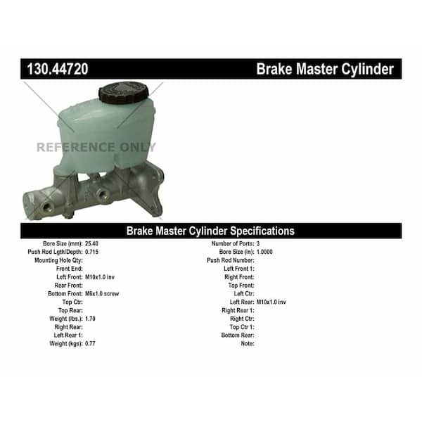 Centric Parts Brake Master Cylinder