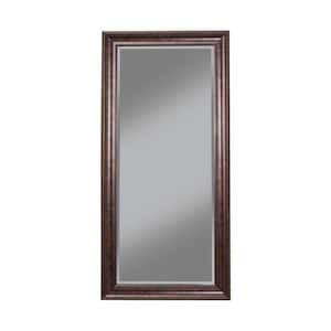 Oversized Bronze Plastic Beveled Glass Full-Length Classic Mirror (65 in. H X 31 in. W)
