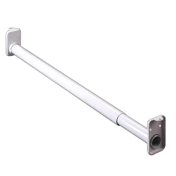 FYTRONDY Stainless Steel Adjustable J Typed Hooks, Tube Rod Hooks, Bathroom  Wardrobe Pipe Hanger (1 INCH, 4 Pack) : : Home & Kitchen
