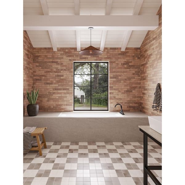 Celine 0.5" x 8" Matte Porcelain Jolly Trim in White