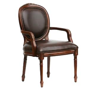 Bradford Brown Leather Chair