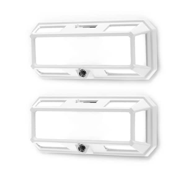 YANSUN 1-Light Dimmable LED Night Light Plug in with Dusk to Dawn Sensor, 3000K 0-250LM for Bathroom, Hallway, Bedroom (2-Pack)