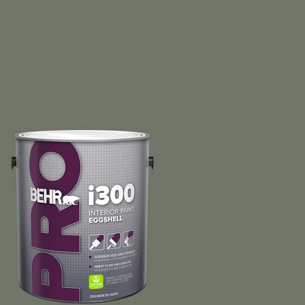 BEHR PRO 1 gal. #BXC-72 Evergreen Trail Eggshell Interior Paint