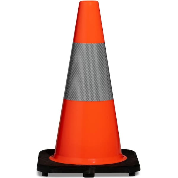 Orange Traffic Cone / Safety Cone: 18 H
