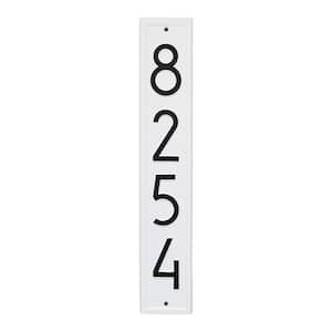 Vertical Modern Personalized Rectangle Wall Plaque