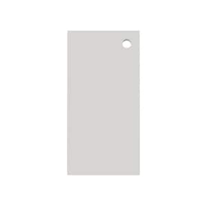 Littleton 3 in. W x 0.13 in. D x 6 in. H Painted Light Gray Cabinet Color Sample
