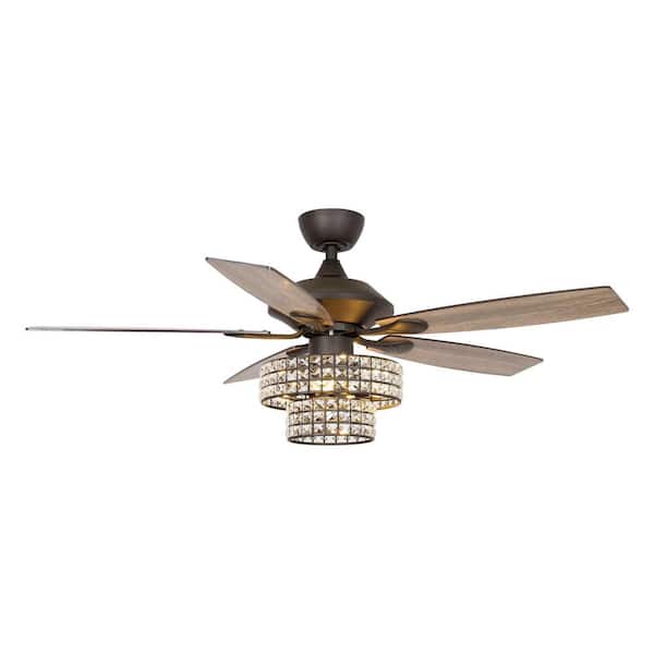 Parrot Uncle Rafferty 52 In Modern, Large Ceiling Fans Home Depot
