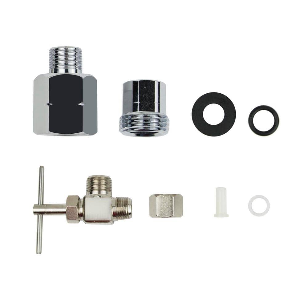 Stainless Steel Feed Water Adapter for 1/2" and 3/8" Pipes