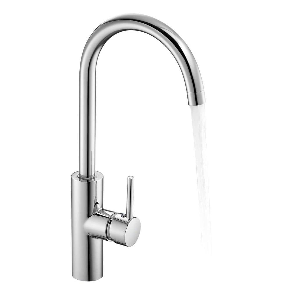 Touchless Bathroom Sink Faucet with Motion Sensor Single Handle Chrome Automatic Hands-Free Water Flow price history on PriceWatchPro