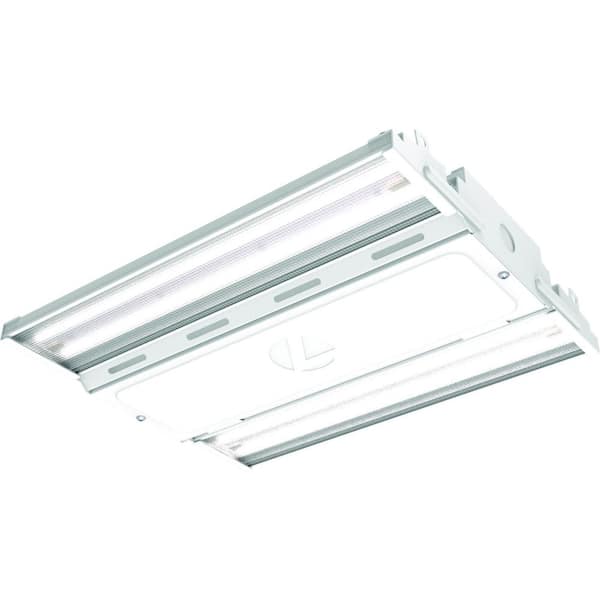 Lithonia Lighting Contractor Select 1.2 ft. 175-Watt Equivalent Integrated LED Dimmable White High Bay Light, 4000K