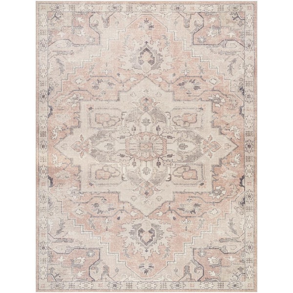 Becki Owens Elle Taupe Oriental 2 ft. x 7 ft. Indoor Area Rug