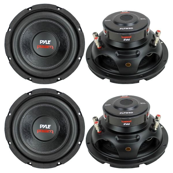 Unbranded 8 in. 1600-Watt Car Audio Subwoofers Subs Woofers Stereo DVC 4-Ohm