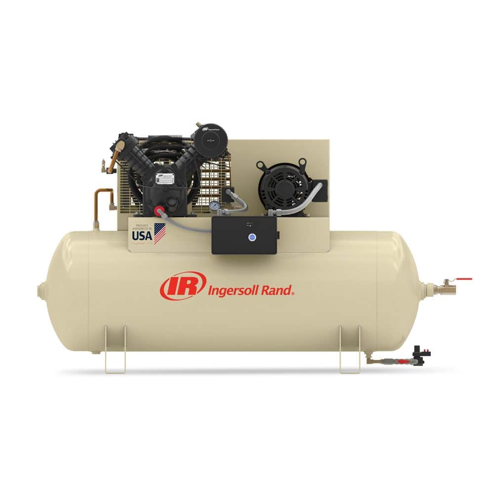 120 Gal. 175 PSI Type 30 Horizontal 10 HP 230-Volt 3-Phase 2-Stage Electric Air Compressor Premium Pkg price history on PriceWatchPro