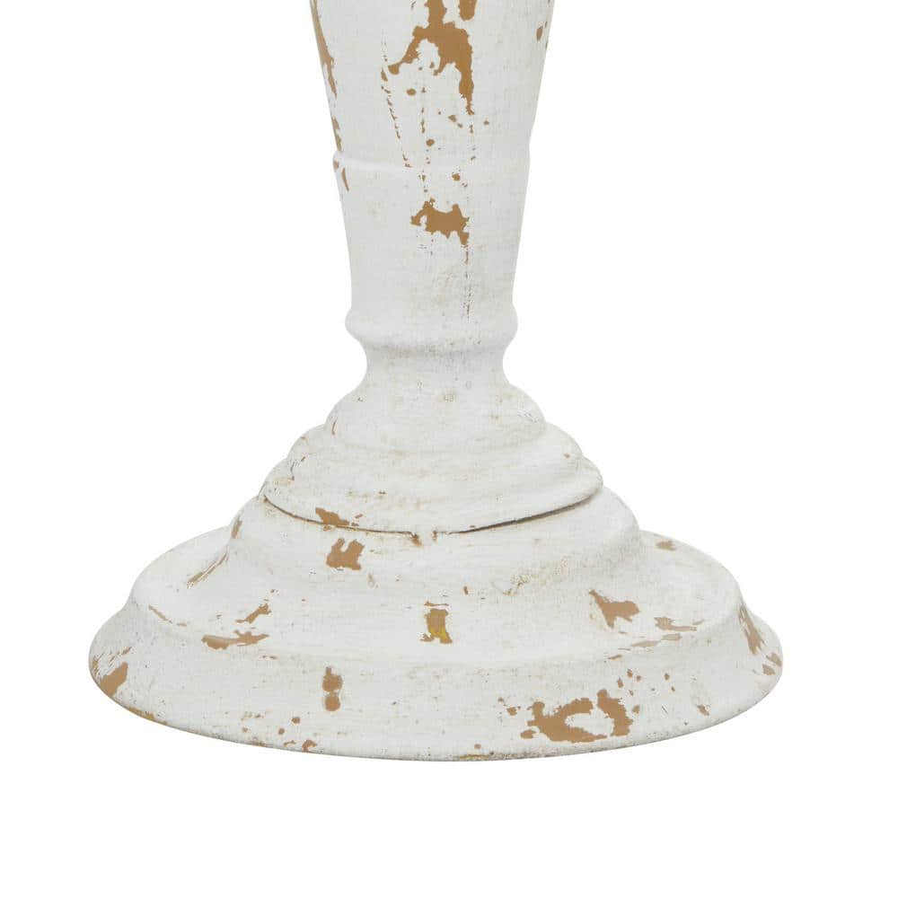 White Iron Ridge Embellished 5-Candle Candelabra