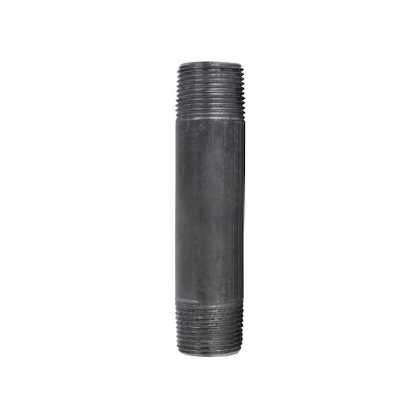 STZ 3/4 in. x 4-1/2 in. Black Steel Nipple