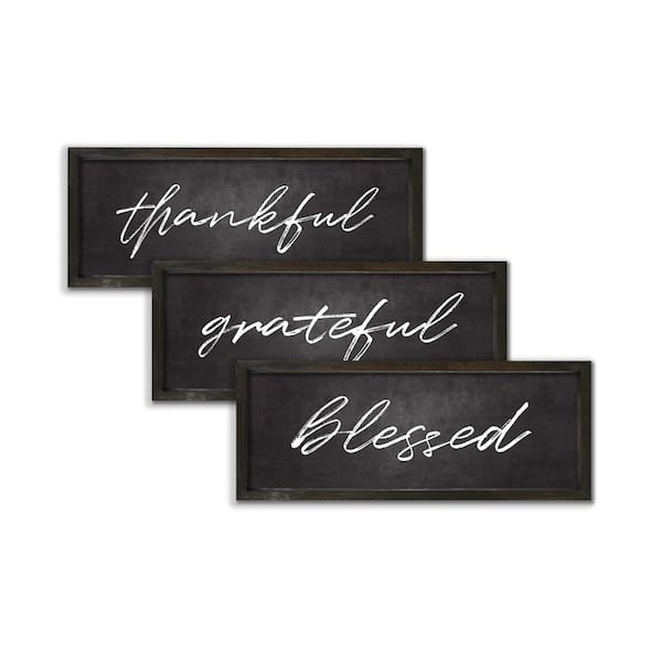 Thankful & Blessed Design Custom Oven Mitt & Pot Holder Set