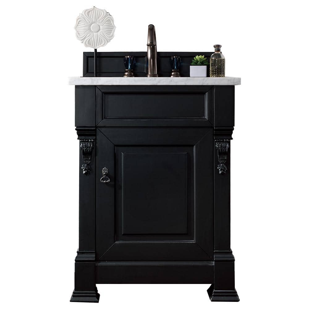 Brookfield 26 in.W x 23.5 in. D x 34.3 in. H Single Bath Vanity in Antique 